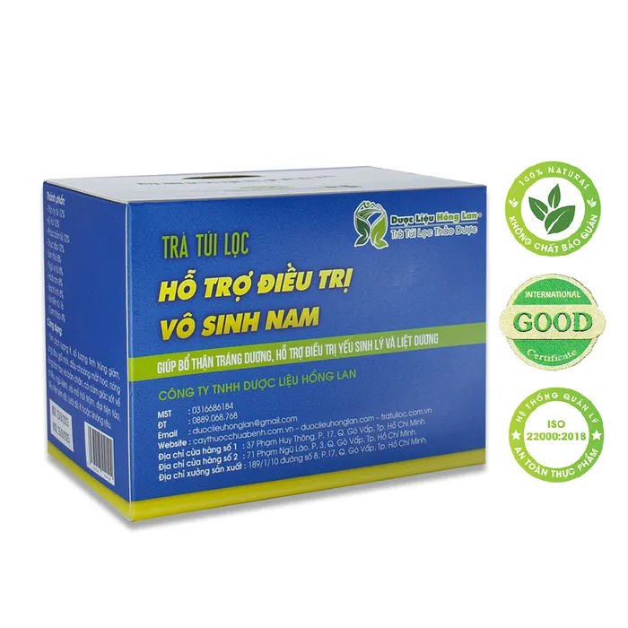 Trà Túi Lọc Hỗ Trợ Điều Trị Vô Sinh Nam 2