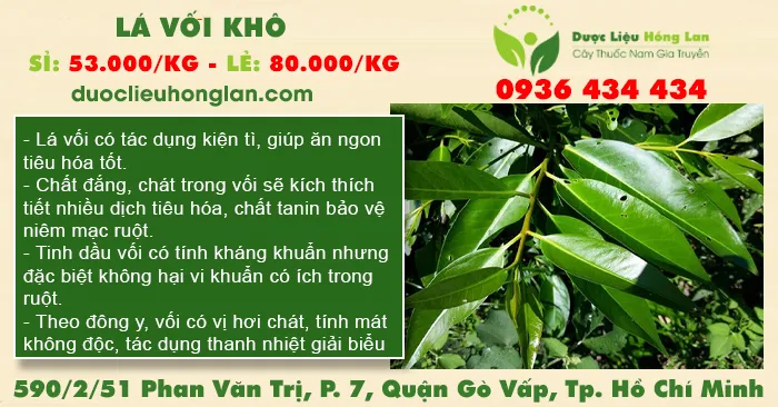 Lá Vối khô