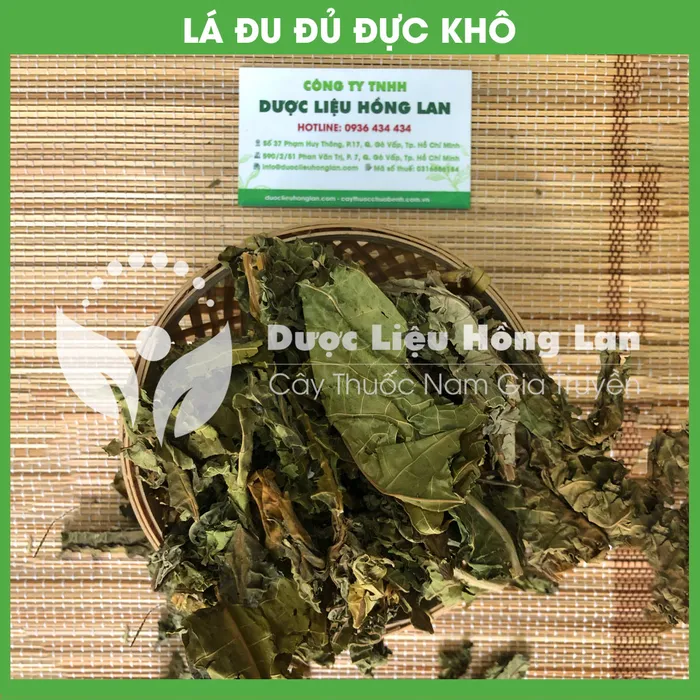 Lá Cây Đu Đủ Đực khô 1