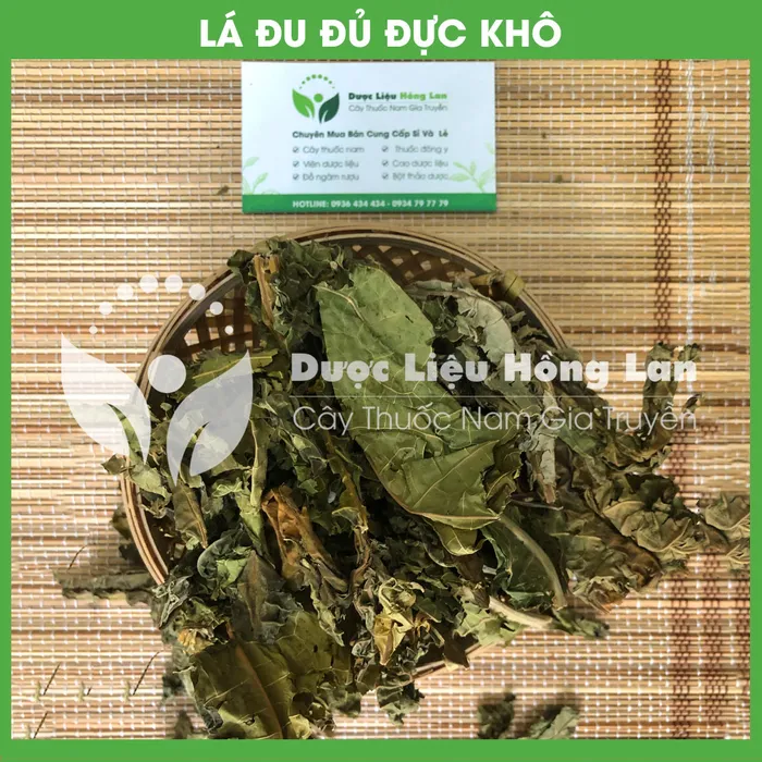 Lá Cây Đu Đủ Đực khô 2