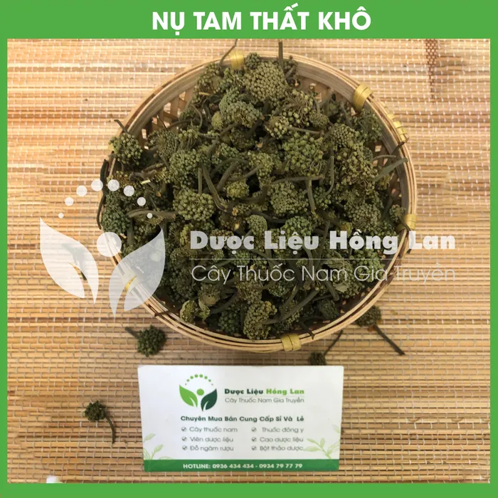 Nụ Hoa Tam Thất khô 3