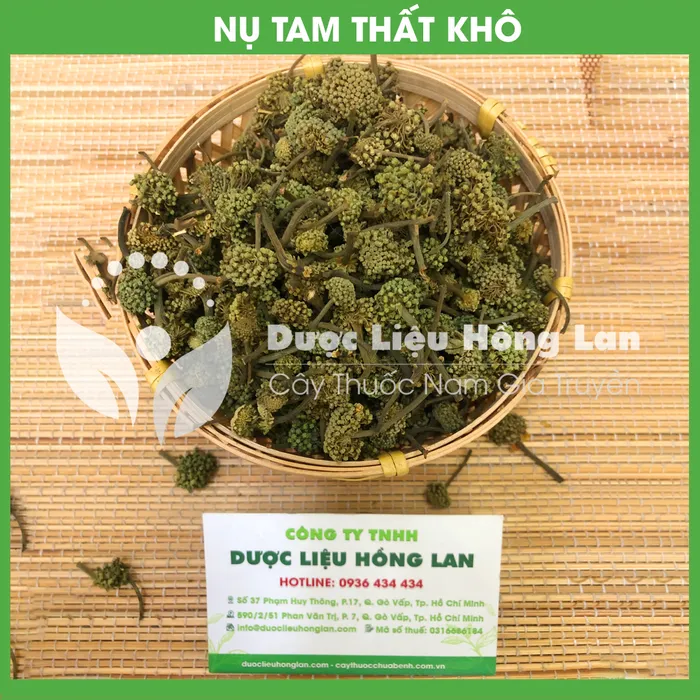 Nụ Hoa Tam Thất khô 1