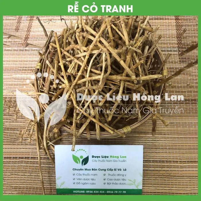 Rễ Cây Cỏ Tranh khô (Bạch Mao Căn) 2