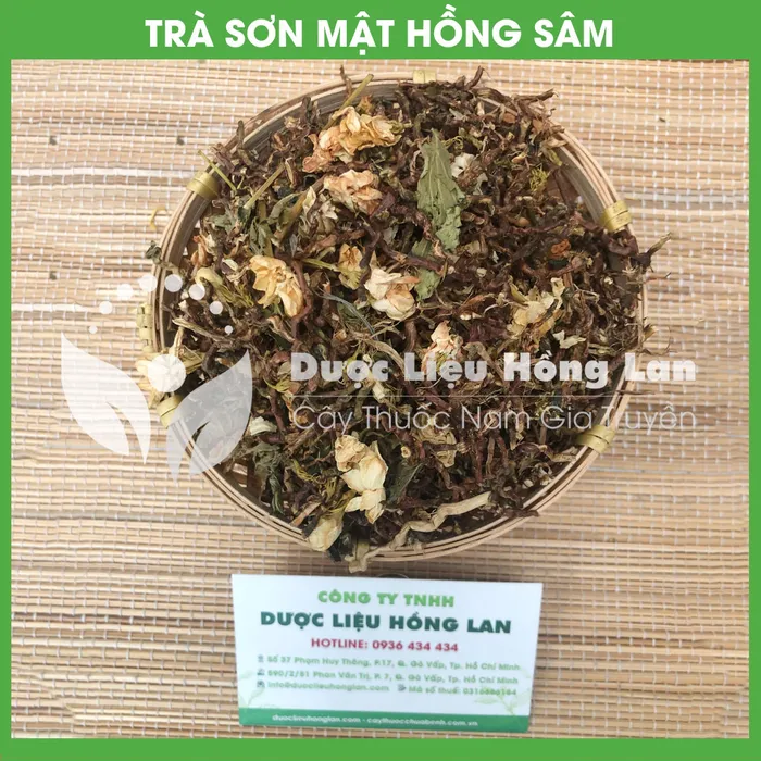 Trà Sơn Mật Hồng Sâm 1