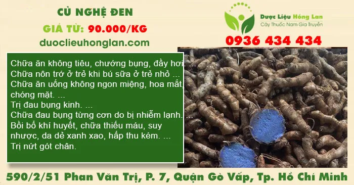 Củ nghệ đen