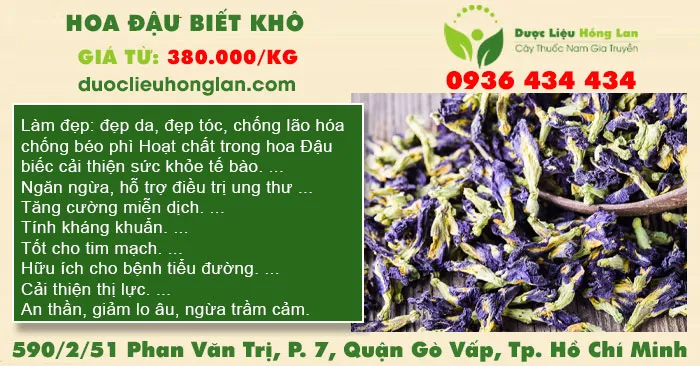 Hoa Đậu Biết Khô