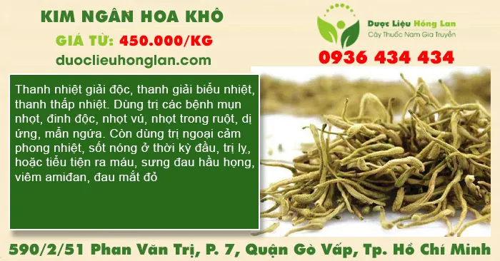 Kim Ngân Hoa Khô