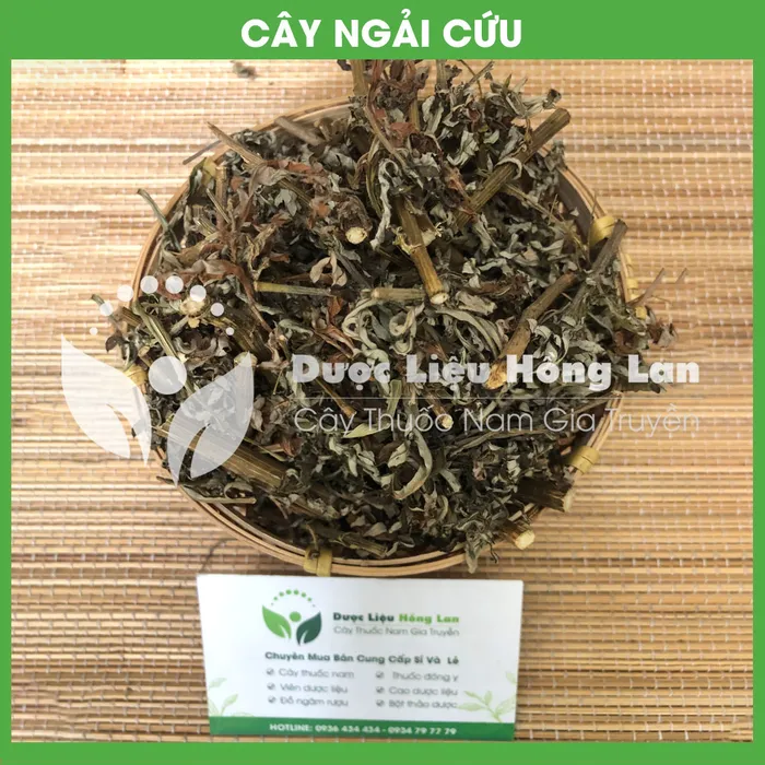Cây Ngải Cứu khô 2