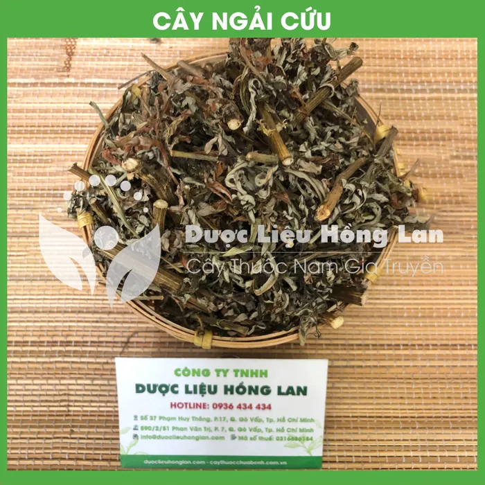 Cây Ngải Cứu khô 1