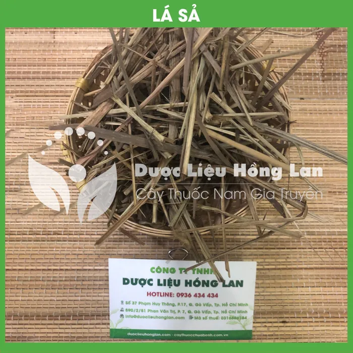 Lá sả sấy khô 1