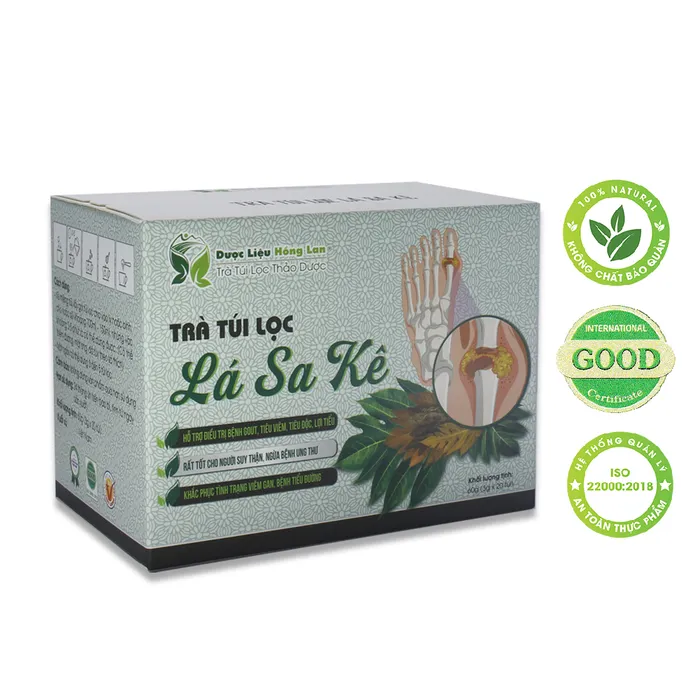Trà Túi Lọc Lá Cây Sa Kê 1
