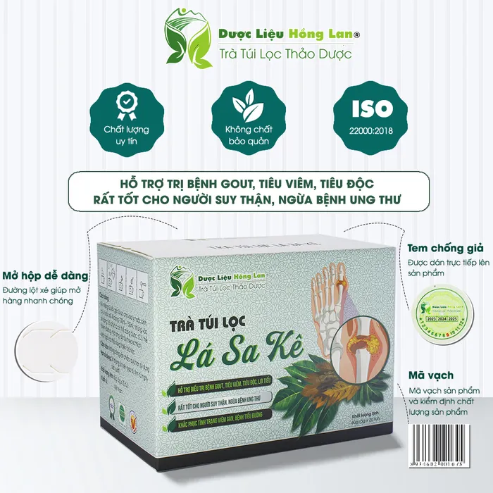 Trà Túi Lọc Lá Cây Sa Kê