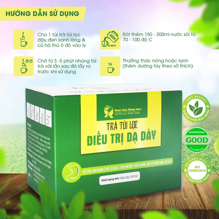 Trà Túi Lọc Hỗ Trợ Điều Trị Dạ Dày 3