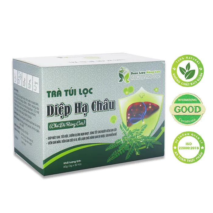 Trà Túi Lọc Cây Chó Đẻ (Cây Diệp Hạ Châu) 1