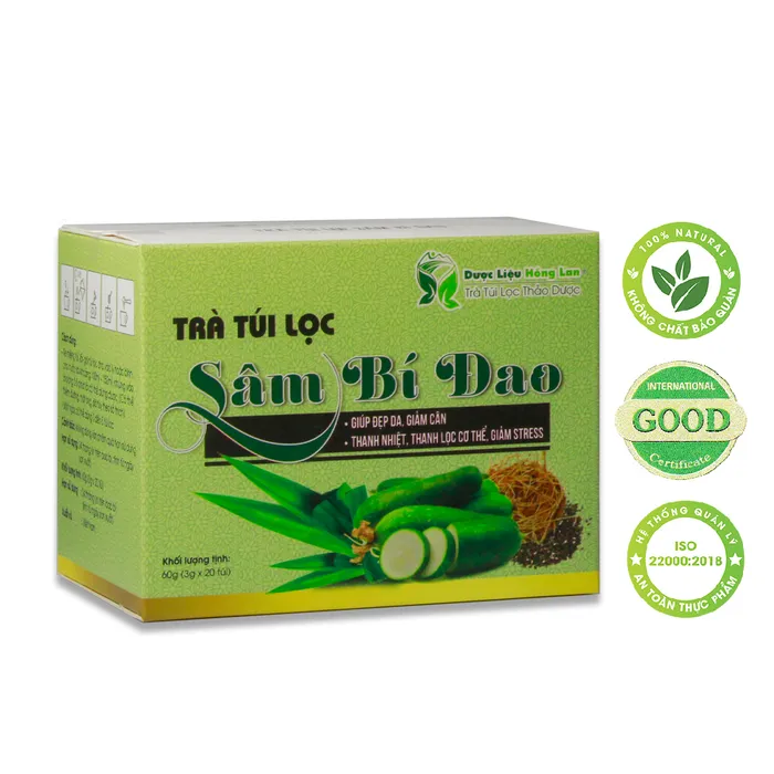 Trà Túi Lọc Sâm Bí Đao 1
