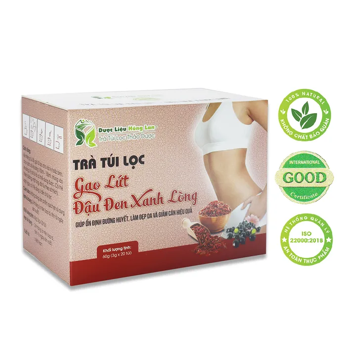 Trà túi Lọc Gạo Lứt Đậu Đen 1