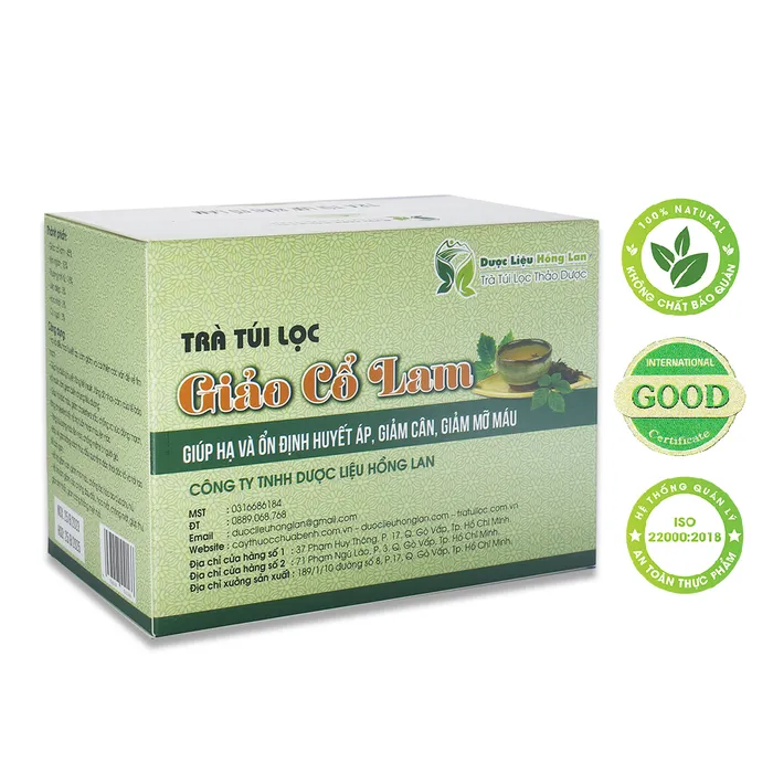 Trà Túi Lọc Giảo Cổ Lam 2