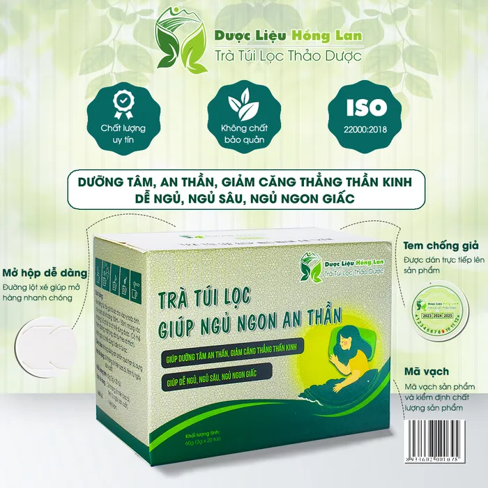 Trà Túi Lọc Hỗ Trợ Trị Mất Ngủ