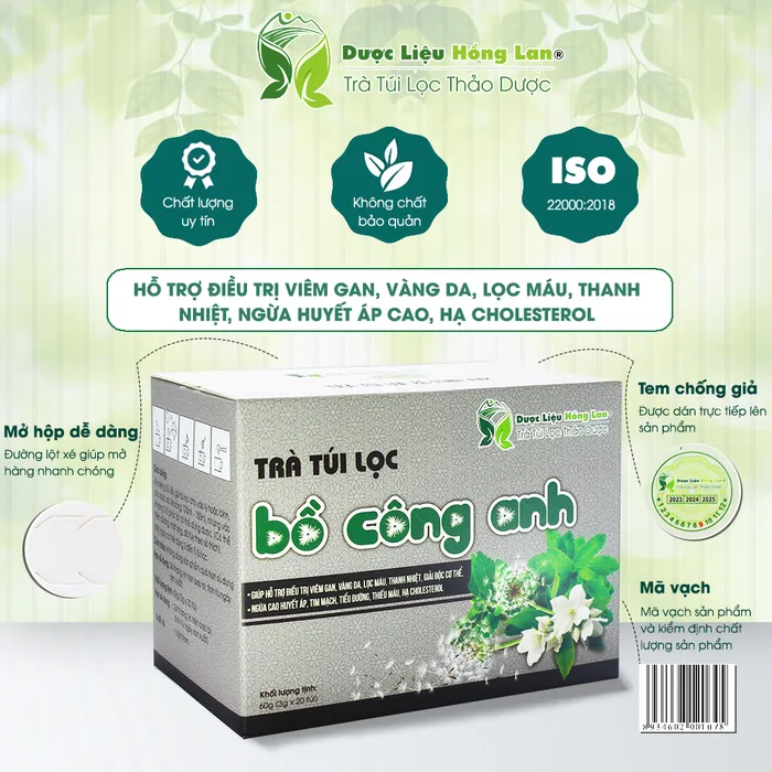 Trà Túi Lọc Cây Bồ Công Anh 