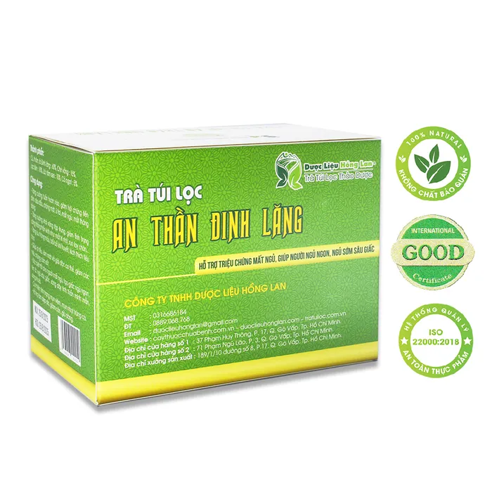 Trà Túi Lọc Lá Cây Đinh Lăng 2
