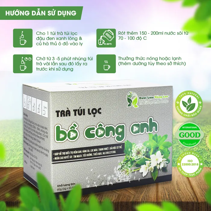 Trà Túi Lọc Cây Bồ Công Anh  3