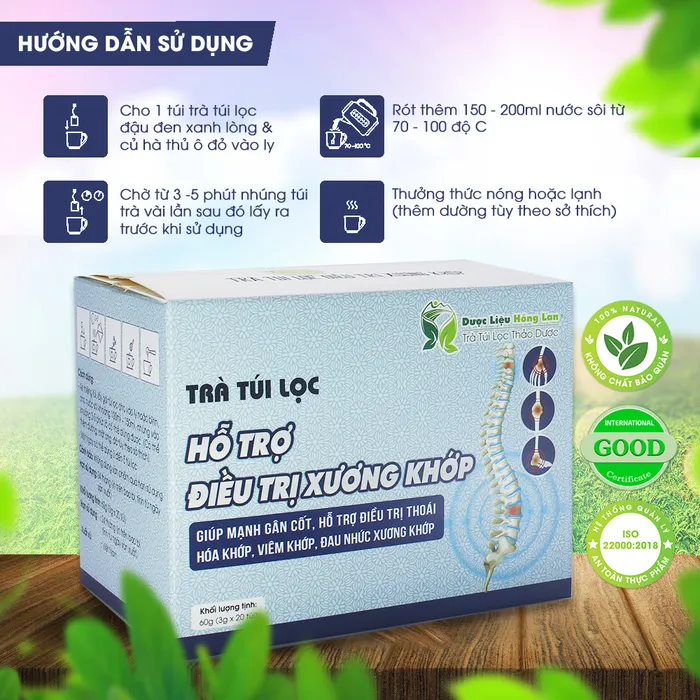 Trà Túi Lọc Điều Trị Bệnh Xương Khớp 4