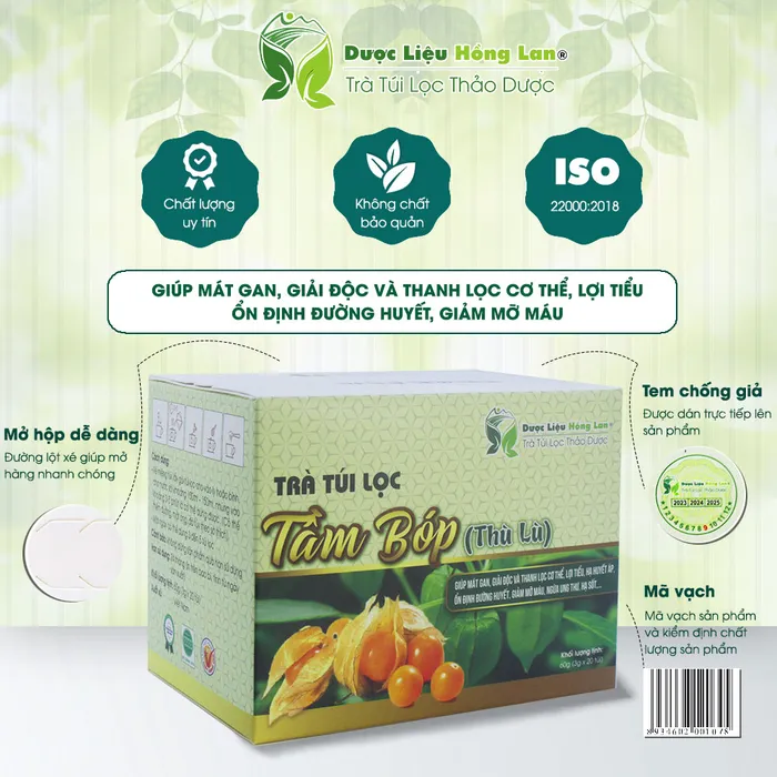 Trà Túi Lọc Tầm Bóp (Thù Lù)