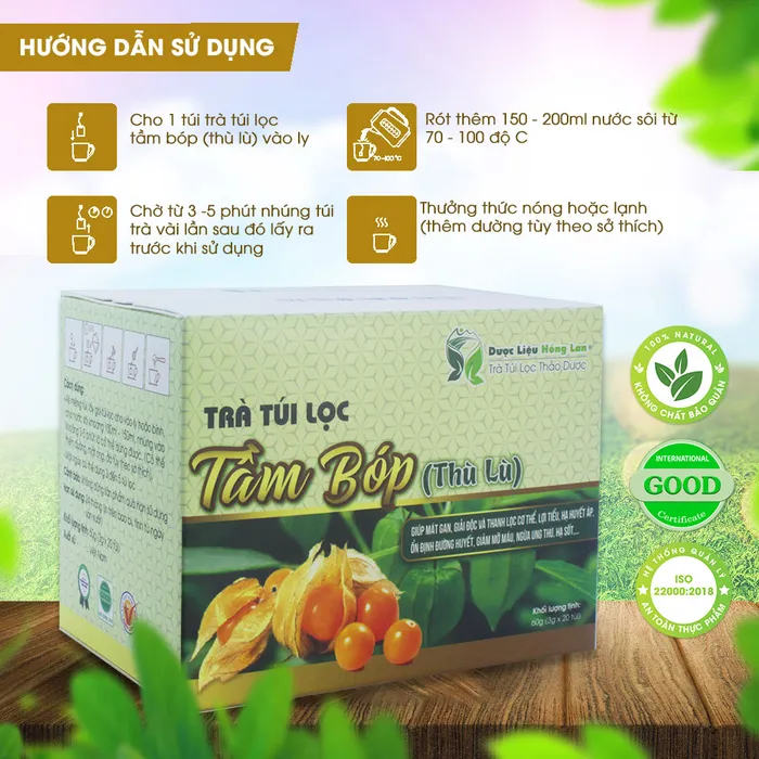 Trà Túi Lọc Tầm Bóp (Thù Lù) 5