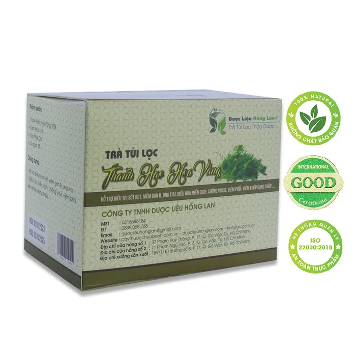 Trà Túi Lọc Cây Thanh Hao Hoa Vàng 2