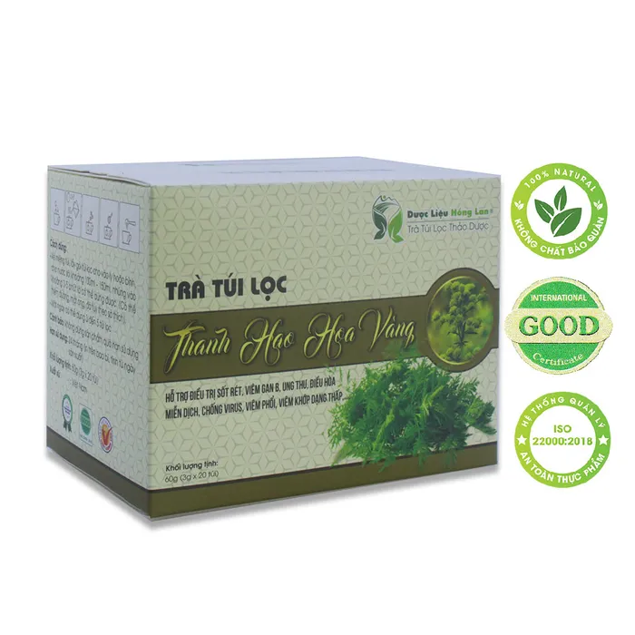 Trà Túi Lọc Cây Thanh Hao Hoa Vàng 1