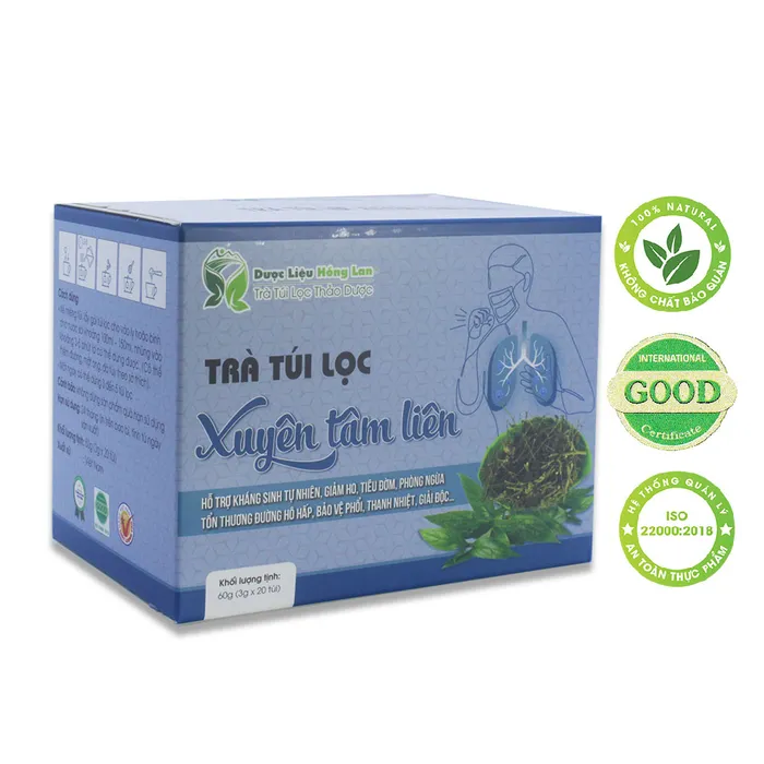 Trà Túi Lọc Xuyên Tâm Liên 1