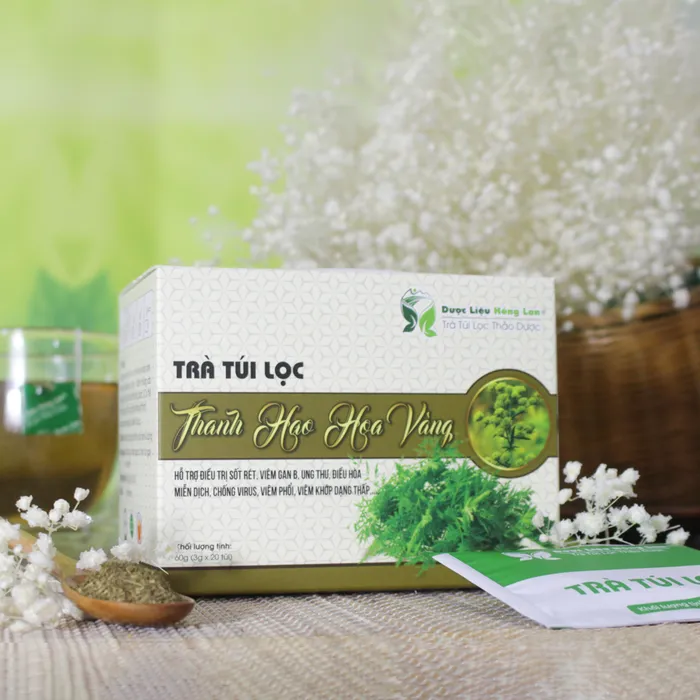 Trà Túi Lọc Cây Thanh Hao Hoa Vàng 3