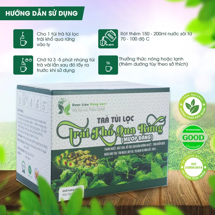 Trà Túi Lọc Trái Ổ Khổ Qua (Mướp Đắng) Rừng 4