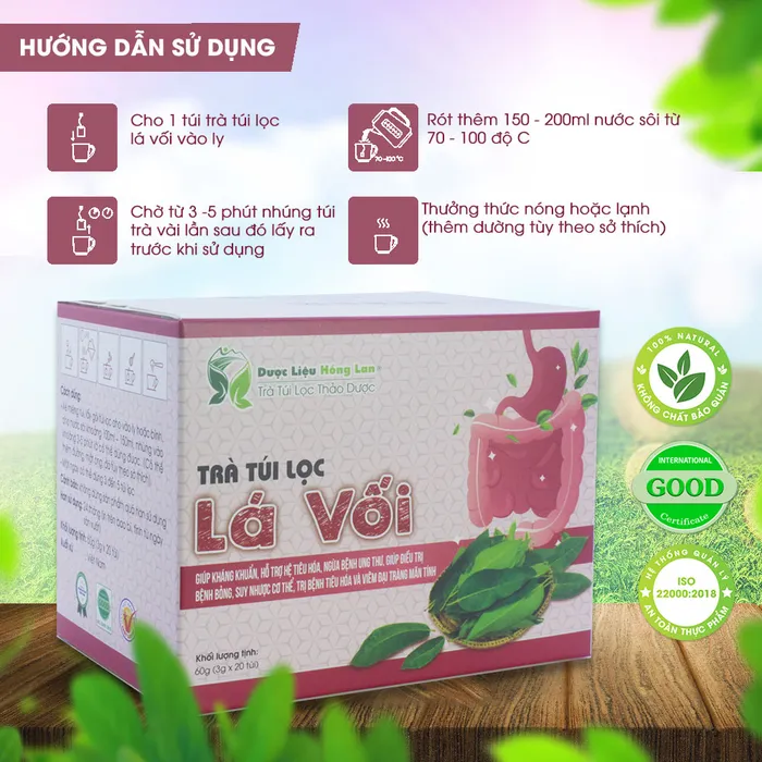 Trà Túi Lọc Lá Vối 5