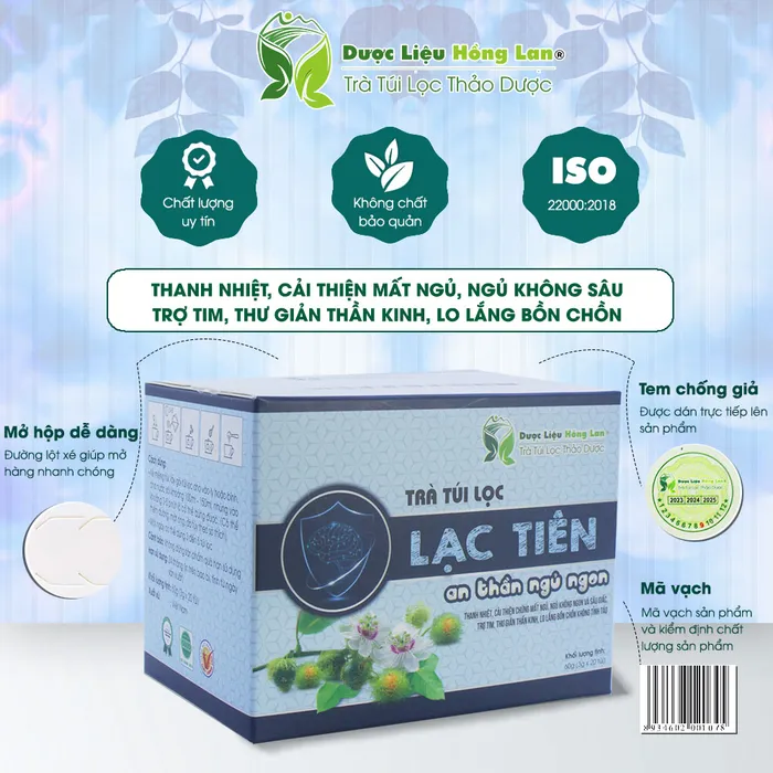 Trà Túi Lọc Cây Lạc Tiên