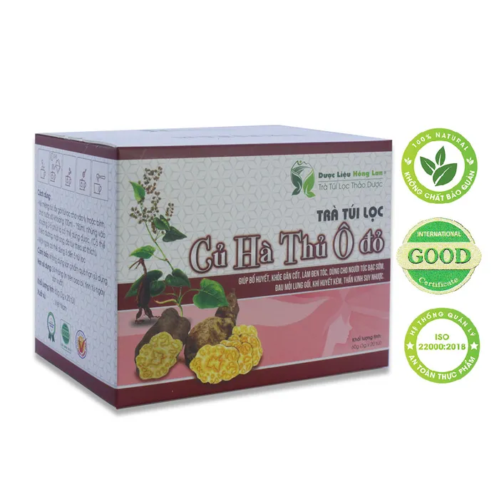 Trà Túi Lọc Củ Hà Thủ Ô Đỏ 1