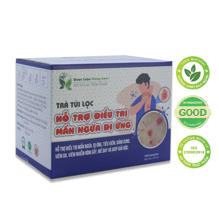 Trà Túi Lọc Hỗ Trợ Điều Trị Mẩn Ngứa Dị Ứng  1
