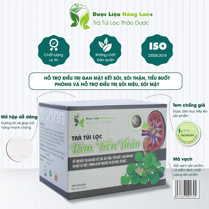 Trà Túi Lọc Kim Tiền Thảo
