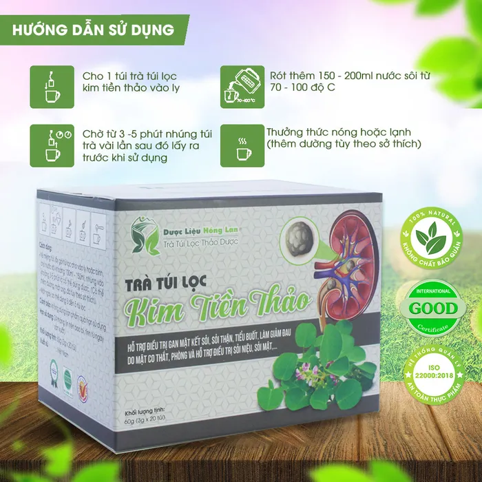 Trà Túi Lọc Kim Tiền Thảo 5